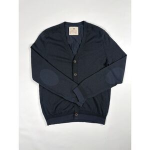 Banana Republic Heritage Men’s Wool Cardigan | Size M | Navy Blue Knit